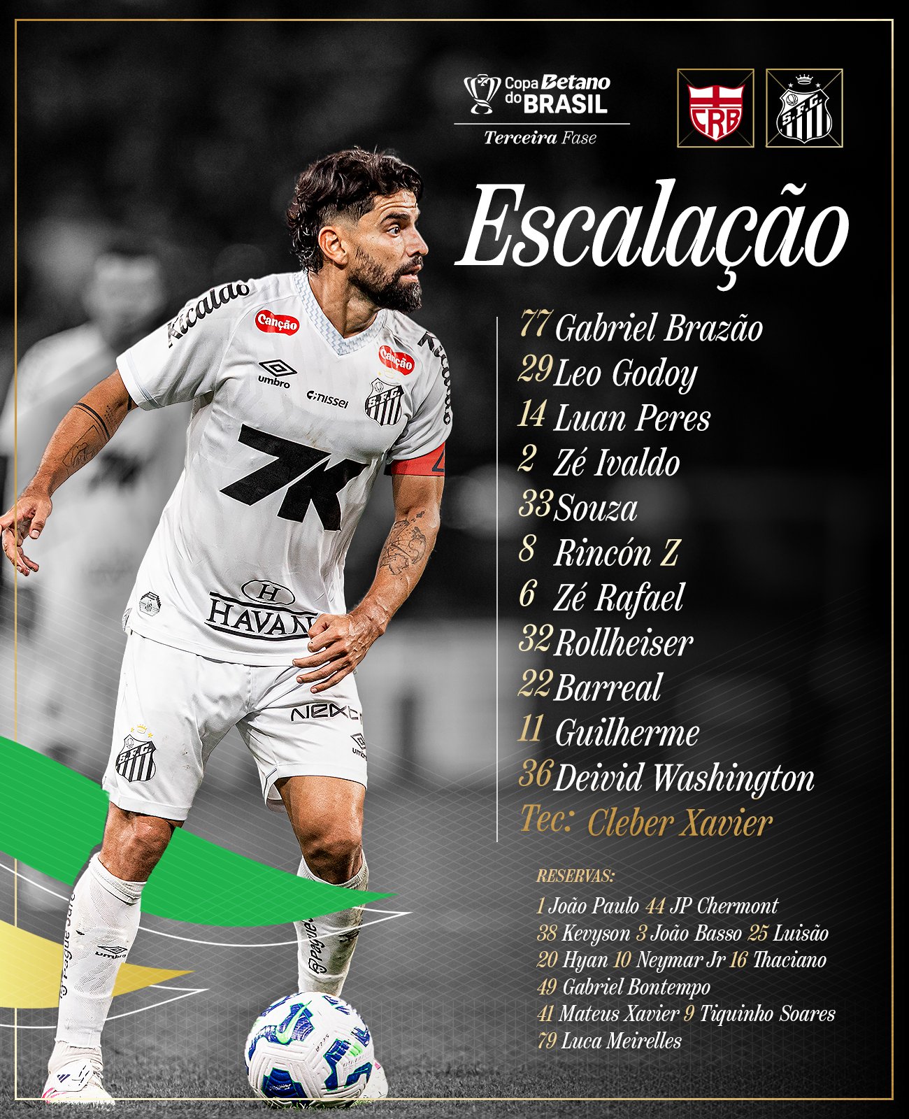 Trở lại sau một tháng! Neymar đã ngồi dự bị trong trận đấu của Santos hôm nay