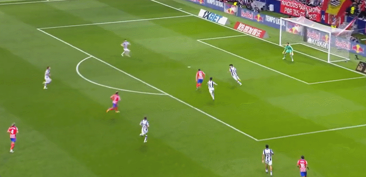 Bản tin trận đấu La Liga: Slot ghi bốn bàn, Atletico Madrid đánh bại Real Sociedad 4-0 để đảm bảo một suất tham dự Champions League mùa giải tới