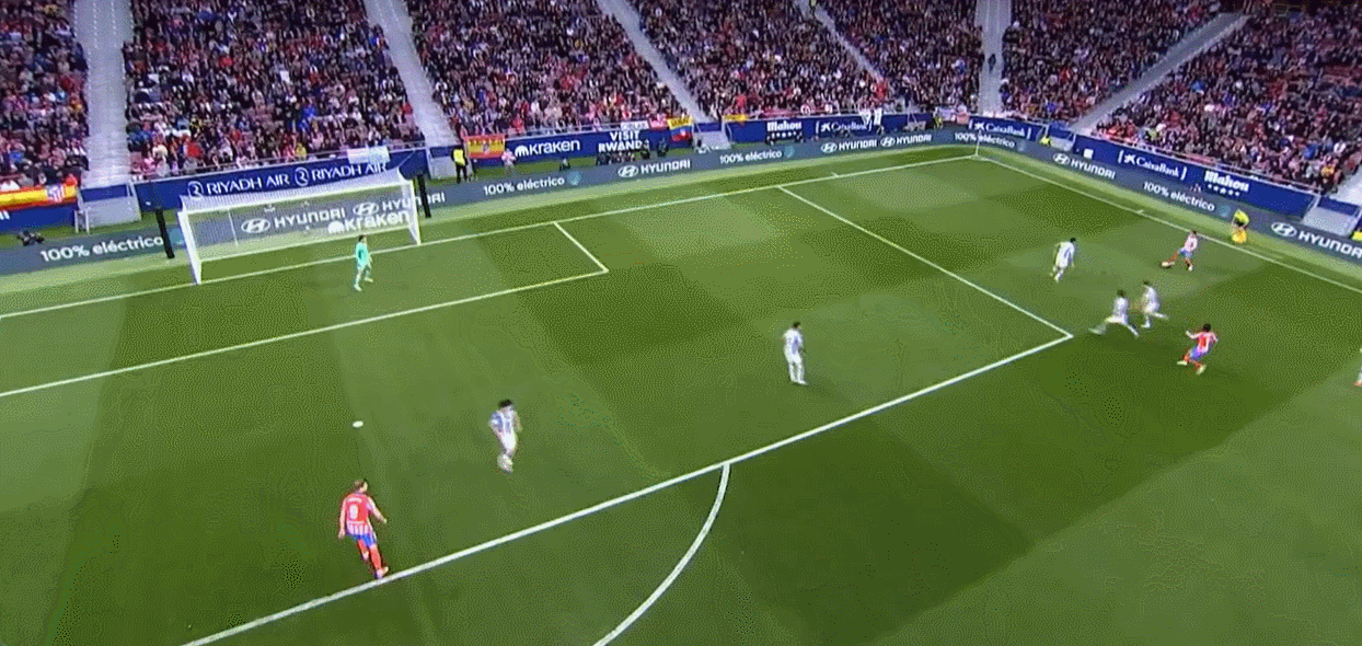 Bản tin trận đấu La Liga: Slot ghi bốn bàn, Atletico Madrid đánh bại Real Sociedad 4-0 để đảm bảo một suất tham dự Champions League mùa giải tới