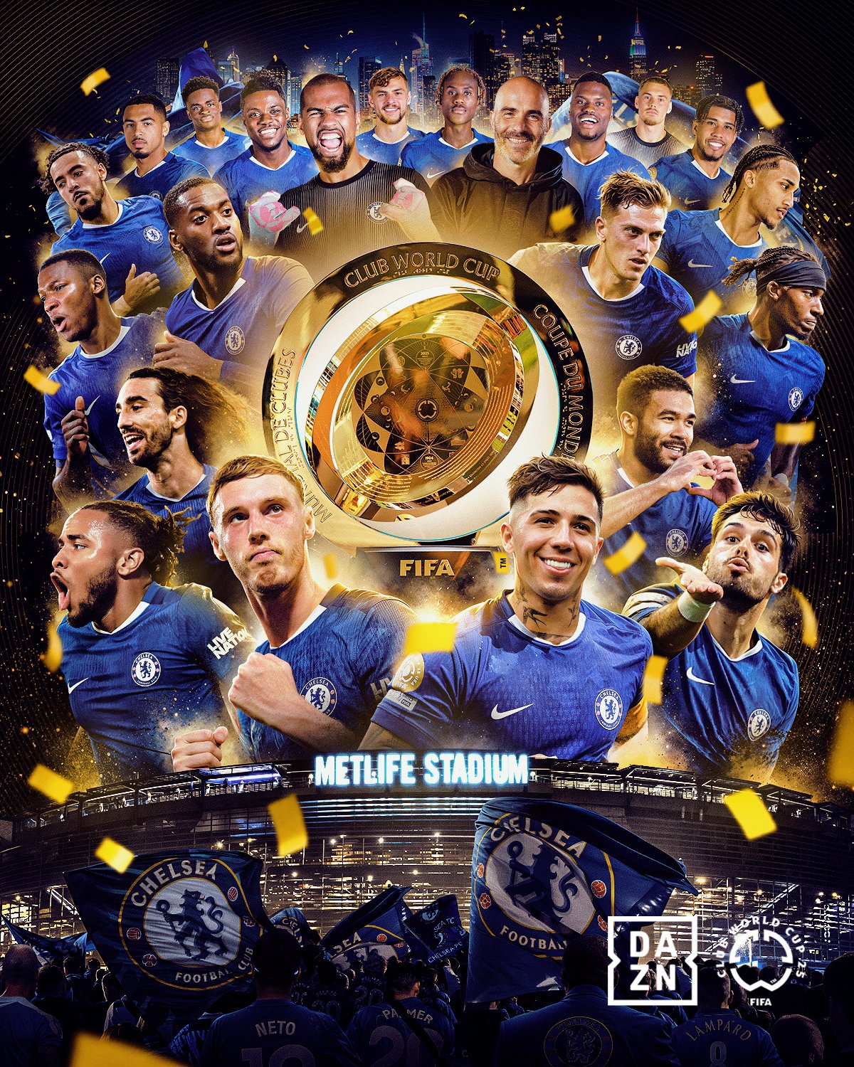 Grand Slam! Chelsea là đội duy nhất giành chiến thắng ở tất cả các giải đấu châu Âu và Cúp thế giới các câu lạc bộ cũ và mới