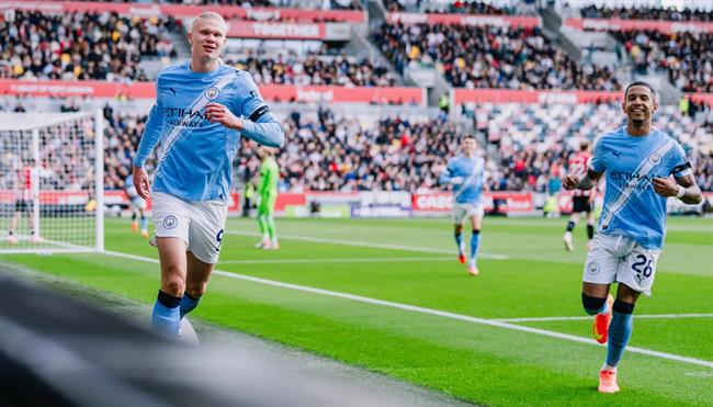 Man City đã phải đá co cụm trong trận đấu Brentford 1 Man City đã phải đá co cụm trong trận đấu Brentford 1