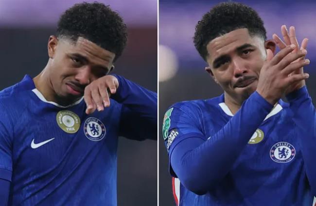 Wesley Fofana bat khoc sau that bai cua Chelsea truoc Arsenal.